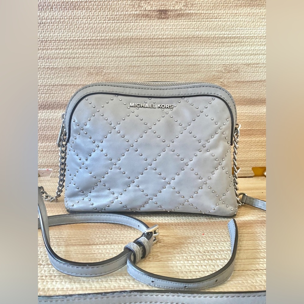 SOLD Michael Kors Crossbody MICHAEL KORS Cindy Large Studded Leather
